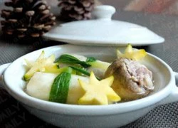 [Chế biến] - Canh nấm và bắp cải cuộn thịt