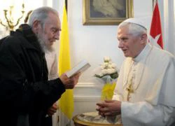 Giáo hoàng Benedict XVI đả kích Mỹ cấm vận Cuba