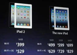 iPad 2 bản 16 GB giảm giá 100 USD