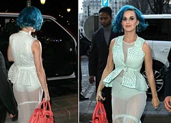 Katy Perry diện váy xuyên thấu