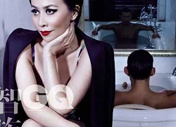 Lưu Gia Linh cùng &#8220;trai lạ&#8221; lên bìa tạp chí