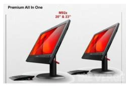 Máy tính AIO Lenovo ThinkCentre M92z như màn hình máy tính