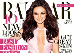 Mila Kunis trẻ trung trên tạp chí Harper's Bazaar