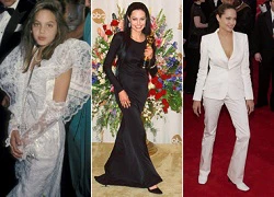 Ngắm trang phục Oscar của Angelina Jolie qua các năm