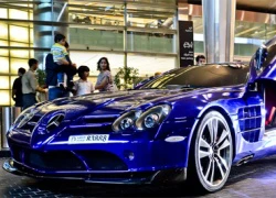 Siêu xe Mercedes SLR McLaren màu lạ