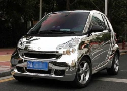 Smart Fortwo mạ bạc ở Trung Quốc