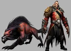 Sói già Lycanthrope 'gầm gừ' trong DotA 2