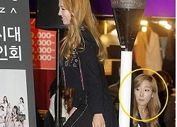 Taeyeon (SNSD) liếc trộm vòng 3 của Hyoyeon