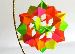 Thỏa sức sáng tạo với mô hình origami sao 4 cánh