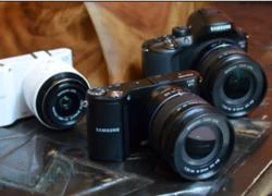 Ảnh thực tế bộ ba máy ảnh Samsung NX mới