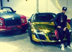 Audi R8 mạ vàng của rapper mang dòng máu Việt