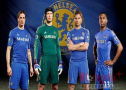 Chelsea ra mắt mẫu áo đấu mùa giải 2012/13