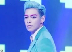 Chưa hết mốt tóc xanh, T.O.P (Big Bang) đã khoe lông mày&#8230; hồng