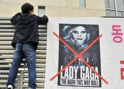 Concert của Lady Gaga bị phản đối dữ dội tại Hàn Quốc