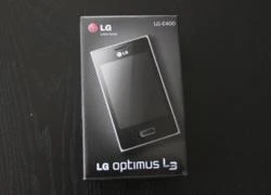 'Đập hộp' LG Optimus L3 tại VN