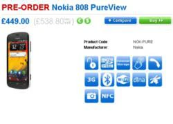 Điện thoại Nokia chụp ảnh 41 'chấm' có giá hơn 700 USD