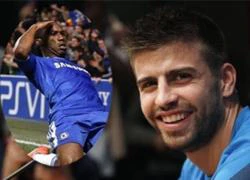 Gerard Pique bất ngờ lên tiếng bảo vệ Didier Drogba