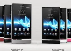 Hãng Sony lùi ngày ra mắt Xperia P và Xperia U