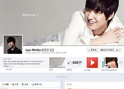 Lee Min Ho lên ngôi &#8220;vua Facebook&#8221; xứ Hàn