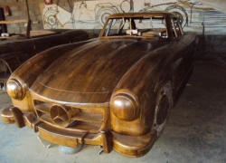 Mercedes 300SL 1955 làm từ gỗ tếch