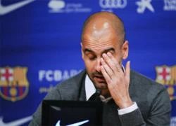 Sao Barca rầu rĩ khi phải chia tay HLV Guardiola