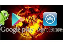 So sánh hai chợ ứng dụng Google Play và App Store