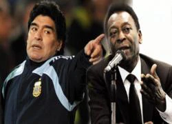 So tài Messi Neymar: Maradona chê Pele "ngớ ngẩn"