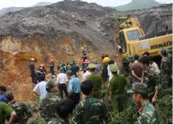 Thái Nguyên: Vụ sạt lở bãi thải mỏ than Phấn Mễ: tích cực tìm kiếm 5 nạn nhân còn lại