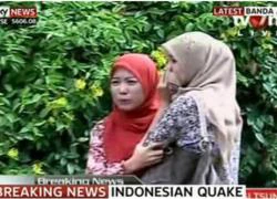 Video, hình ảnh người dân Indonesia hoảng loạn vì động đất