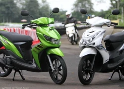 Yamaha ra xe tay ga mới tiết kiệm xăng