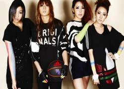 2NE1 cá tính với Adidas