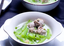 [Chế biến]-Canh bầu nấu ngao