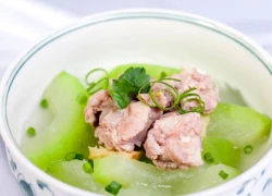 [Chế biến]-Canh bí đao nấu sườn