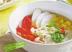 [Chế biến]-Canh chua nấm