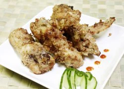 [Chế biến]-Cánh gà chiên tỏi