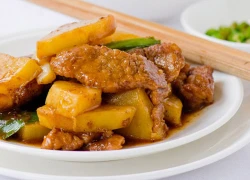 [Chế biến]- Thịt rang khoai tây