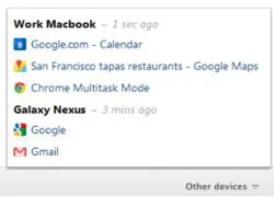 Chrome 19 cho đồng bộ giữa PC, điện thoại và tablet