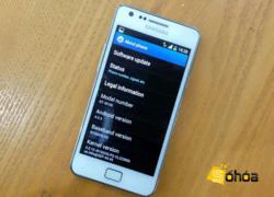 Galaxy S II I9100G có cập nhật Android 4.0