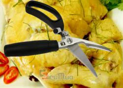 Kéo cắt thực phẩm kitchen scissors giá chỉ còn 65.000đ, làm bằng thép không gỉ, tiện lợi và đa năng, cắt được mọi loại thức ăn và xương cứng.