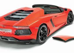 Lamborghini Aventador Roadster có mui cứng bằng sợi carbon