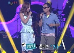 Lee Hyori gây choáng với giày cao&#8230; 20cm