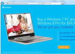 Mất 15 USD để nâng cấp từ Windows 7 lên Windows 8 Pro