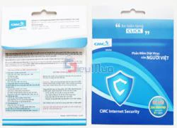 Phần mềm Internet Security CMC bản quyền 12 tháng giá chỉ còn 80.000đ, bảo vệ an toàn cho máy tính của bạn.