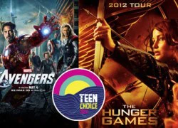 "The Avengers" đối đầu "Hunger Games" tại Teen Choice Awards 2012