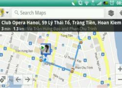 Tính năng dẫn đường của Google Map đã hoạt động lại