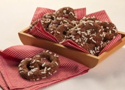 [Chế biến] - Ăn sáng ngon với bánh Pretzel chocolate