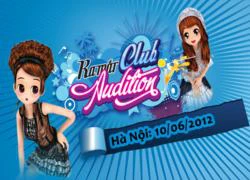 Audition Club Hà Nội sẽ tổ chức ra mắt vào ngày 10/6 tới đây