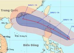 Biển Đông sắp có bão