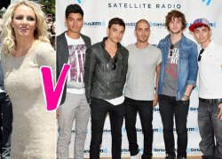 Britney bị The Wanted chê &#8220;nhạt&#8221;