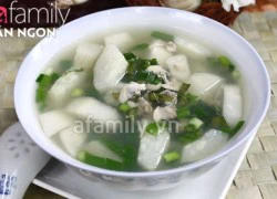 [Chế biến] - Canh bí đao nấu nghêu thanh mát dễ ăn